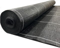 15Y Heavy-Duty Thick Weed Barrier Landscape Fabric – Polypropylene Black 3 ft × 32.8 ft (1 m × 10 m) – Heavyweight Weed Barrier Fabric Weed Tarp for Garden &amp Lawn Weed Control
