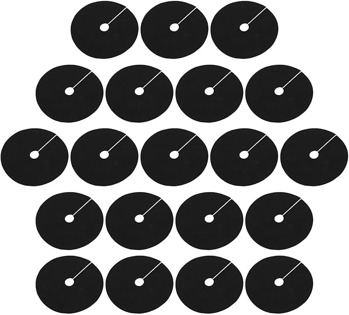 Non-Woven Tree Mulch Non-Woven Cloth Tree Mulch Ring Round Anti Grass Weed Barrier Plant Cover Weed Control Ring for Indoor Outdoor Gardens Tree Mulch Mats