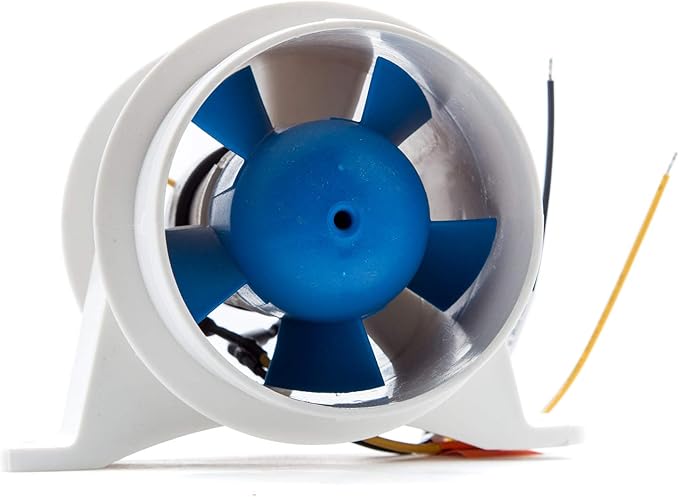 Rule in-line 140M Blower | for 3-Inch Interior Diameter Vent Hose | Corrosion and Water Resistant | 12 Volts