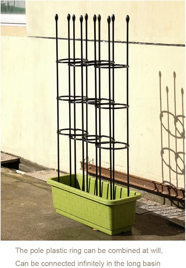 1 Pc Garden Trellis Plant Trellis for Climbing Plants Indoor Outdoor Plant Stake for Flower Vegetable TomatoVines Tomato Cage for Potted Plants(Size:7.8(20cm)*35.4(90cm) inch)