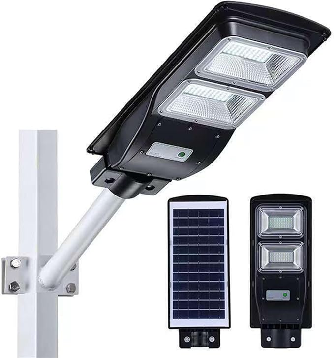 Vacumis Solar SpotlightsWaterproof And Dustproof High-Strength Construction For Yard Garden Patio Camping Lighting And Device Charging Station In Black(46.8cm)