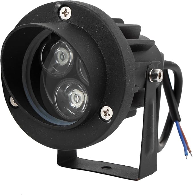 Aluminum Housing 6W 3x2W Green Landscape Garden Lawn Spotlight 12V (id: 158 61e 3a2 b96 ac5