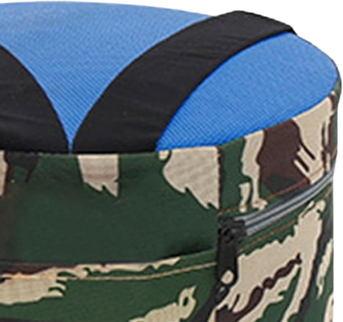Garden Wearable Stool Outdoor Fishing Chair Portable Gardening Cushion Chair Lightweight Camping Stool Workseat for Planting Farm 25cm Foam
