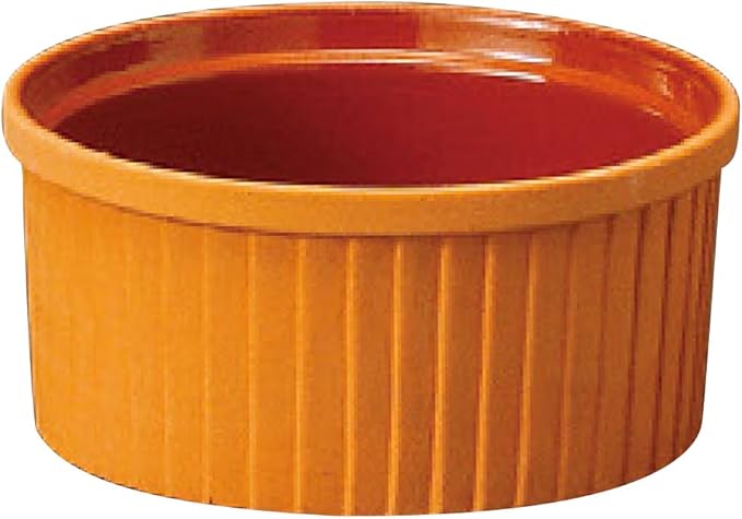 Yamasita Craft 11723810 Red Soil 3.5 Souffle 3.6 x 3.6 x 1.8 inches (9.3 x 9.3 x 4.5 cm)