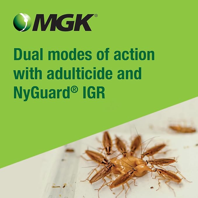 MGK Vendetta® 360 Cockroach Gel Bait | Cockroach Killer | Use In Rotation With Other Roach Baits | Dual Modes Of Action | Fits Standard Bait Guns | Home Commercial Industrial Use | 4 x 30 Gram Tubes