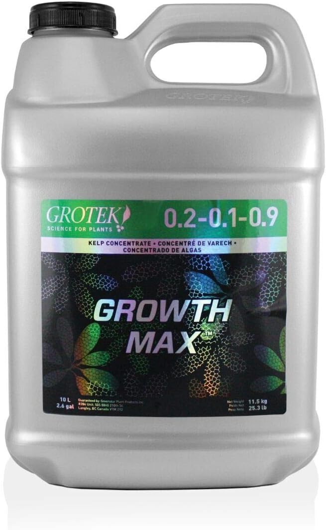 Grotek GT0006593 GrowthMax 10L Grey