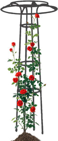 Garden Trellis Spiral Frame Trellis Heavy-Duty Umbrella Trellises Inch Iron &amp Climbing Frame for Vegetables Flowers Adjustable Buckle System for Yard Greenhouse Patio