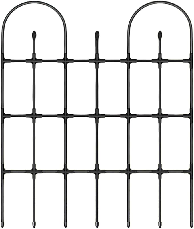 Garden Trellis for Climbing Plants - Metal Vertical Growth Plant Support Trellis - Tomato Climbing Stakes | for Garden Balcony Backyard Tomato Flowers Vine Ivy Clematis