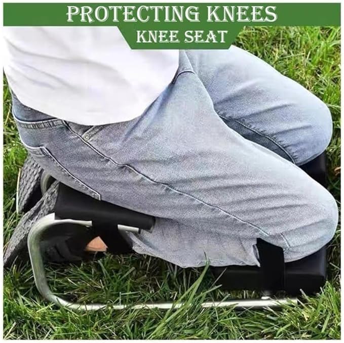 Gardening Knee Pads2024 New Knee Seat for Garden Outdoor Portable Knee Pads Knee Seat Leg Brace for Gardening Labor Saving Tool for Farm Work(Red)