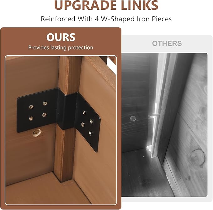 Raised Garden Bed with Legs OutdoorElevated Garden BoxStorage Shelf Protective Liner for BackyardPatioBalcony80x23x30in (Brown)