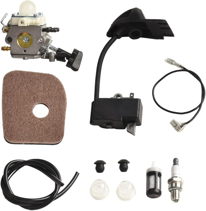 Carburetor Ignition Coil Kit For BG86 SH56 SH56C SH86 SH86C BlowerReplacement Parts Set With Air Filter