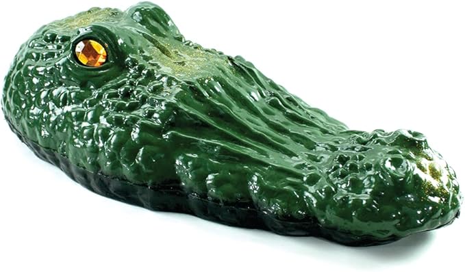 Bird-X Gator Guard® Floating Alligator Head Bird Scare with Reflective Eyes