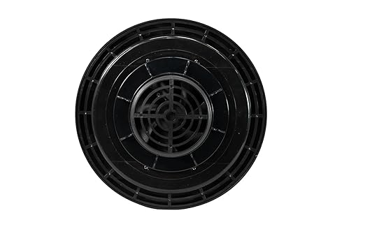Quietcool UTF-SLR-03 Solar Utility Fan - Perfect for Backyard Sheds Greenhouses Portable Restrooms and More - Solar Shed Fan - Solar Powered (UTF-SLR-03)