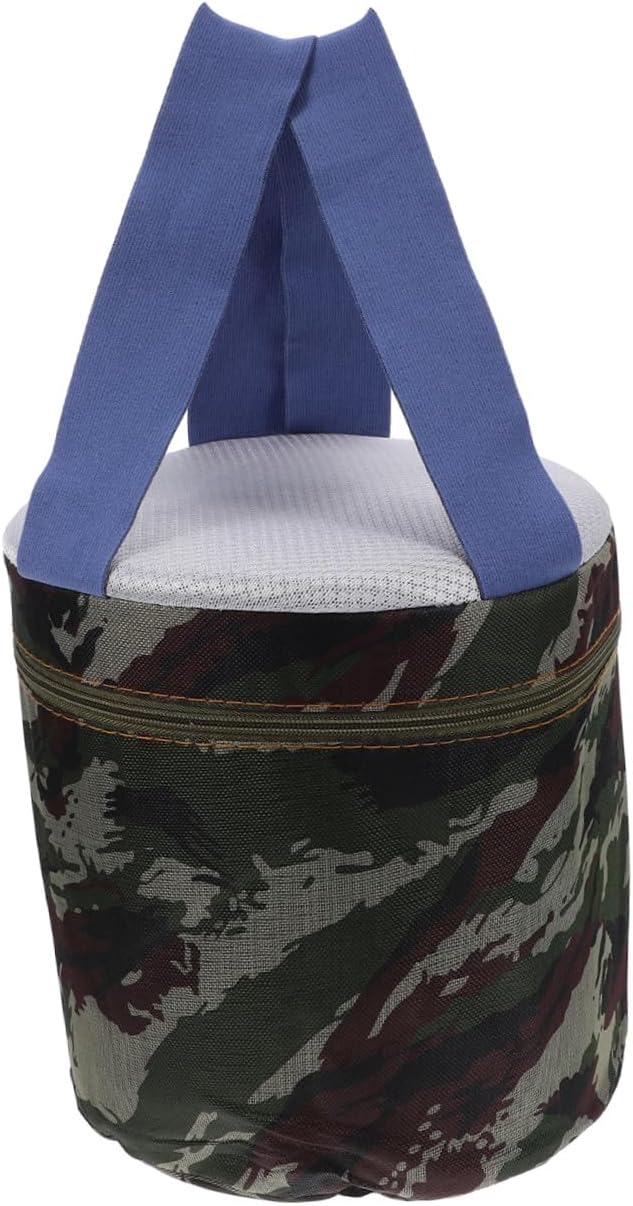 Veemoon Portable Foam Garden Stool with Tool Pocket 25cm High Lightweight Workseat for Gardening Weeding and Outdoor Farming Tasks Random Style