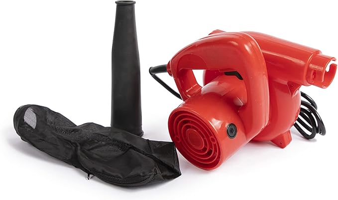 EZ Travel Hand Held Electric Blower and Air Vacuum Tool (Assorted Colors) Mini Blower Leaf Blower and Vacuum Combo
