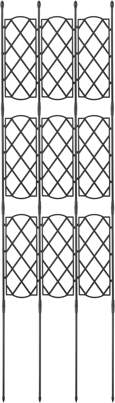 Plant Climbing Support Garden Trellis Rack Trellis Decorative Garden Trellis Metal Support Wire Climbing Plants Vines Flowers Rack for Climbing Vines Flower(#1)