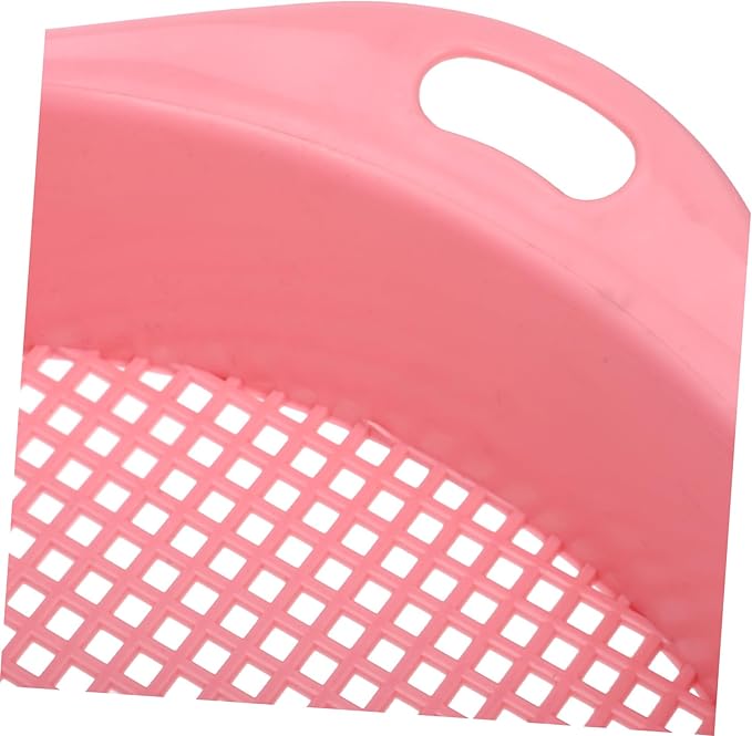 Sosoport 5pcs Manual Soil Sifter Fine Mesh Sieve Garden Sifting Tool Sifting Pan Compost Screen for Home Gardening