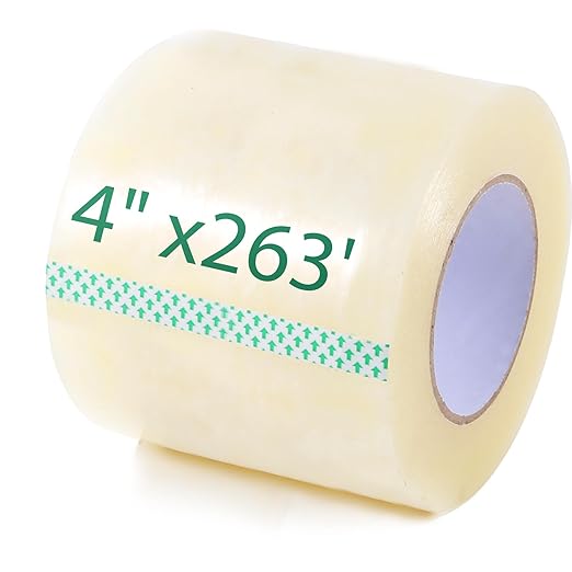 Greenhouse Repair Tape 6.3 mil Thickness Greenhouse Plastic Tape Clear UV Resistant Greenhouse Sheeting Coverings Film Tape(4inX263ft)
