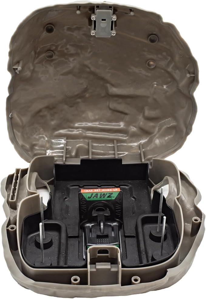 Rodent Rock 2G Bait Station – Discreet Tamper-Resistant Rodent Control – Durable Outdoor Bait Station with Natural Rock Appearance