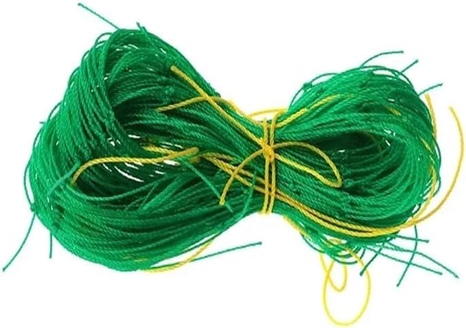 1Pcs 180cmx360cm Green Plant Climbing Netting Nylon Plant Trellis for Garden Vine Climbing Vegetable Loofah Flowers Growing (Color : Green Size : 180 X 360cm(Nylon))