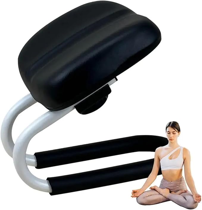 Garden Kneeler Seat Garden Seat Chair Kneeler with Sponge Cushion Adjustable Height Kneelers Labor-Saving Protecting Knees Pad Stool(Brown)
