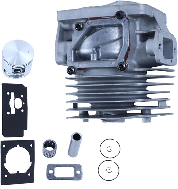 P100006300 Cylinder Piston Kit for Echo PB-8010H PB-8010T PB-9010T PB-9010H for Shindaiwa EB810 EB810RT EB910 EB910RT Backpack Blowers with Gasket Replace P100012460 P100008020 P100008021