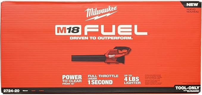 MILWAUKEE'S Electric Tools 2724-20 M18 Fuel Blower (Bare)