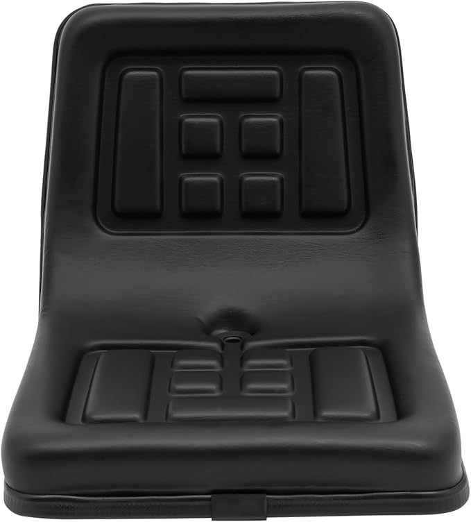 Universal Forklift Seat Garden Lawn Mower Seat PVC Tractor Seat Excavator Seat 0-5.9 Adjustable Waterproof Scratch-Resistant Replacement Seats Fits Excavator Backhoe Dozer Telehandler