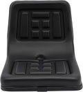 Universal Forklift Seat Garden Lawn Mower Seat PVC Tractor Seat Excavator Seat 0-5.9 Adjustable Waterproof Scratch-Resistant Replacement Seats Fits Excavator Backhoe Dozer Telehandler