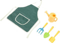 ’s Mini Garden Tool Set Shovel Rake Watering Can and Solid Color Apron – Outdoor Planting Accessories for ’ Gardening Activities
