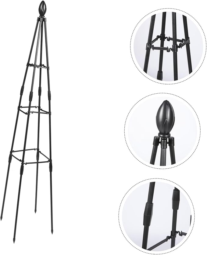 Flower Support Plant Climbing Frame Potted Plant Flower Support Garden Trellis Decorative
