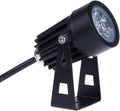 3W Ground Projector Lights - Outdoor LED Spotlight IP65 Waterproof Outdoor Lighting with Base Adjustable Spotlight Garden Lamp Terrace Lawn Landscape Lights(White Light3W(DC24V))