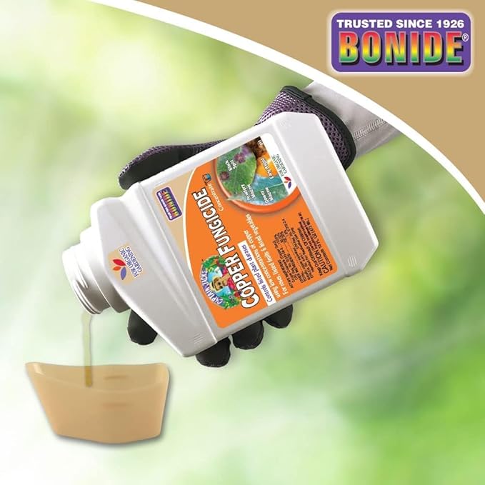 Bonide Captain Jack Copper Fungicide 16 oz Concentrated Plant Disease Control Solution for Organic Gardening (Pack of 2)