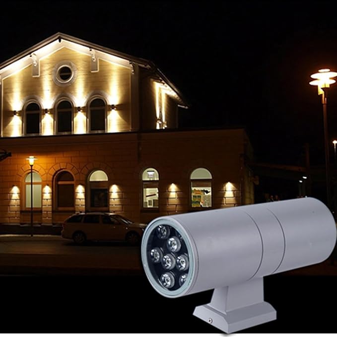 3W Outdoor Waterproof IP65 Spotlight - 100M Long Range Beam Light for Garden Landscape and Security Lighting (White)