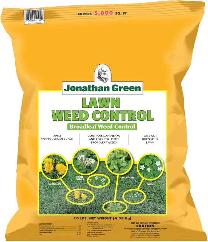 Jonathan Green (12195) Lawn Weed Control - Post Emergent Broadleaf Weed Killer (5000 Sq. Ft.)