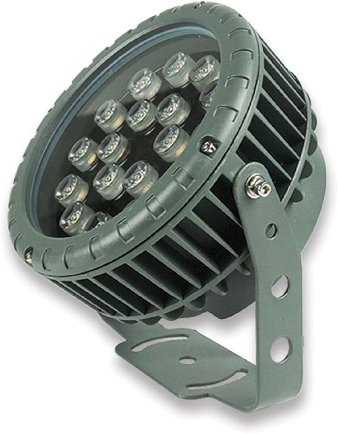 Outdoor Spotlight Low Voltage LED Landscape LightsIP66 Waterproof Site Flood Light for Yard Lawn Garden Pathway Lighting 12V 24V (Color : Yellow Size : 36W DC24V)