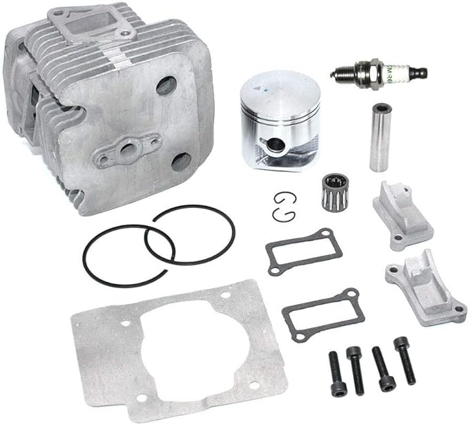 51MM Cylinder Piston Kit For Husqvarna 75.6cc Backpack Blower 580BFS 578BTF 580BTS 578385001