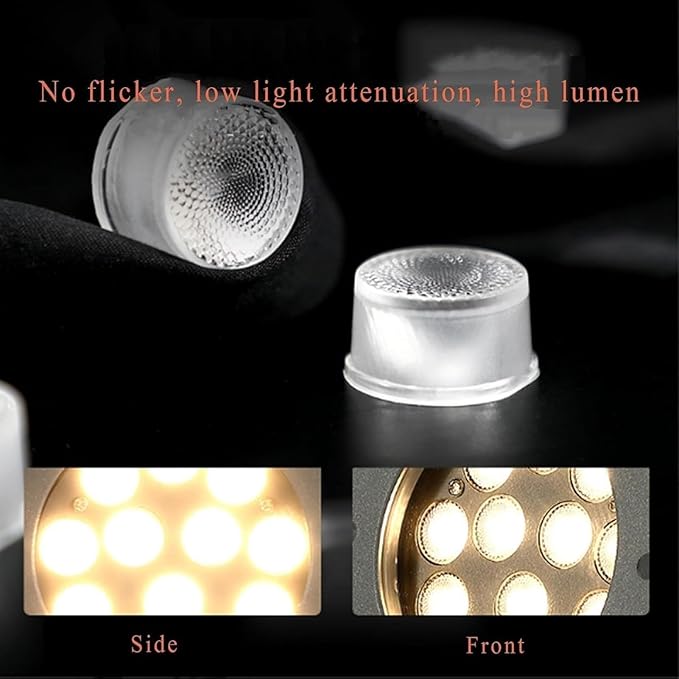 Led Beam Lamp - Outdoor Led Spot Lights IP66 Waterproof Projection Spotlight Rotating Landscape Lighting Tree Light for Park Green Lawn Illuminate(Blue18w)