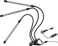 Indoor Plants Grow Device | 5V USB Powered Adjustable Gooseneck | Timing Garden Growth Lamp for Hydroponics/Horticulture/Vertical Farming | 3 Lighting Modes 360° Flexible Neck