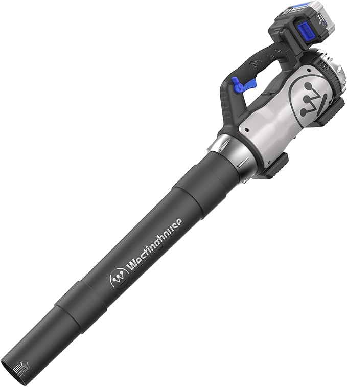 Westinghouse Cordless 20V Leaf Blower with 4Ah Battery and Charger 350 CFM and 110 MPH Max Airspeed 2 hr. Charge Time with Variable Speeds