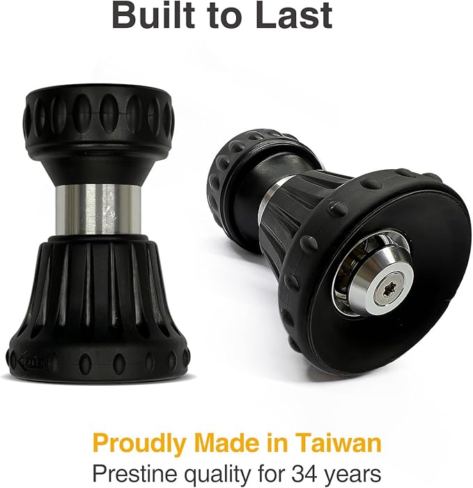 Cyprium Water Hose Nozzle Spray Water Nozzles For Garden Fireman Style Hose Nozzle Outdoor Hose Nozzle Sprayer High Pressure Watertight Connections For Reliable Use In Gardening Cleaning
