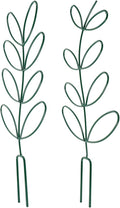 BESPORTBLE Metal Plant Trellis Climbing Plants Support Frame 2pcs Iron Garden Trellis Rack for Tomato Cages Suitable for Outdoor Potted Gardening