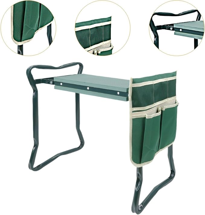 Garden Kneeler Seat Wear Resistant Soft Kneeling Pad for Gardening Women Men