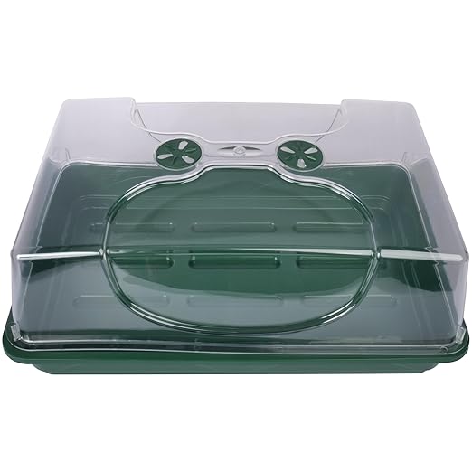 Large Humidity Dome Propagator and Germination Tray for Seed Starting and Plant Cloning