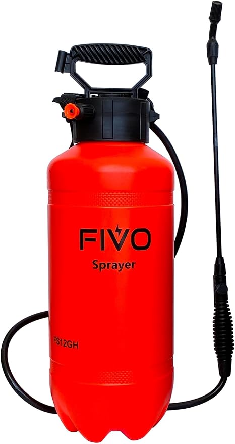 Sprayer for Yard Garden and Agriculture Spraying Plants Garden Watering Weeds and Pets Control All-Purpose Cleaning 2 Gallon (8 Liter)