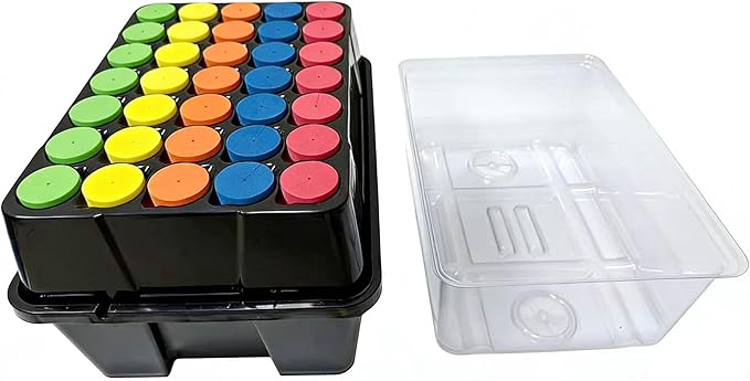 Aeroponic Cloner Machine Cloning Machine 35 Site for Cutting Rooting Germination Kit Using 1.625 inch Neoprene Clone Inserts