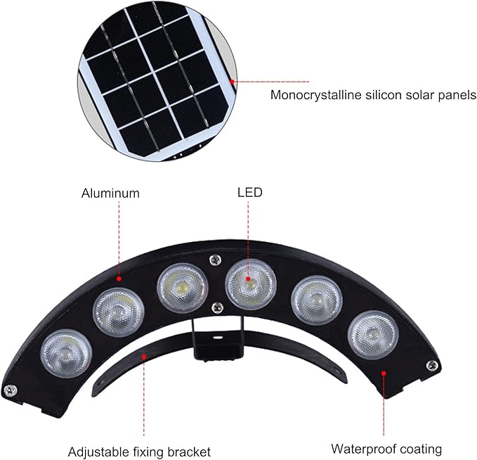 Kiven 5W LED Indoor/Outdoor Waterproof Spotlight Cordless Solar Porch Light Rechargeable Accent Light for Plants Porch Garden Rooftop(Warm White)