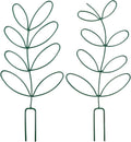 2pcs Climbing Plant Support Trellis for Garden and Indoor Plants Green Iron Frame Cage for Tomato and Vine Sturdy Outdoor Climbing Support Structure