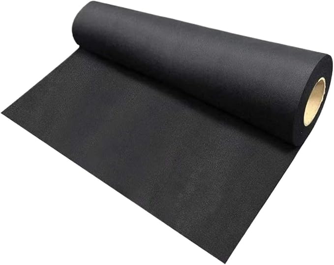 Weed Barrier Fabric 6 Ft. X 50 Ft. 3.0 Oz. Geotextile Non-Woven Landscape Fabric Weed Barrier Ground Cover Garden Mats for Gardening