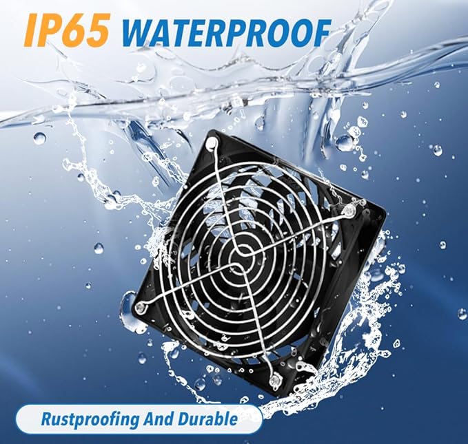 Solar Fan for Chicken Coop 20W Solar Powered Fans with Dual IP65 Waterproof Fans for Outside solar panel kit